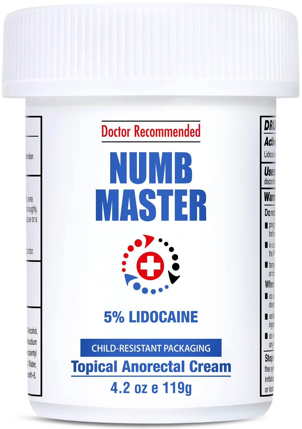 Clinical Resolution Numb Master 5% Lidocaine Cream Fast-Acting OTC anesthetic for Pain, Itch, Burns & Hemorrhoids with Vitamin E & Aloe for Soothing Relief Maximum Strength 4.2 Ounce Clinical Resolution Au supplements