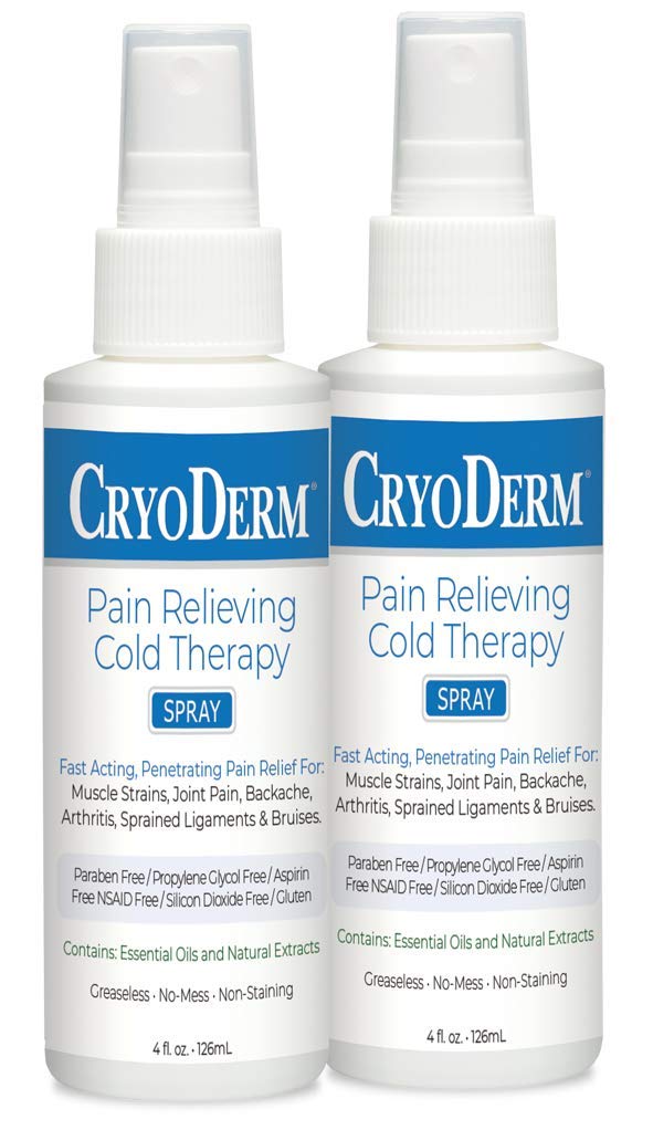 CryoDerm 4 oz Spray Cold Therapy (2 Pack) CryoDerm Au supplements