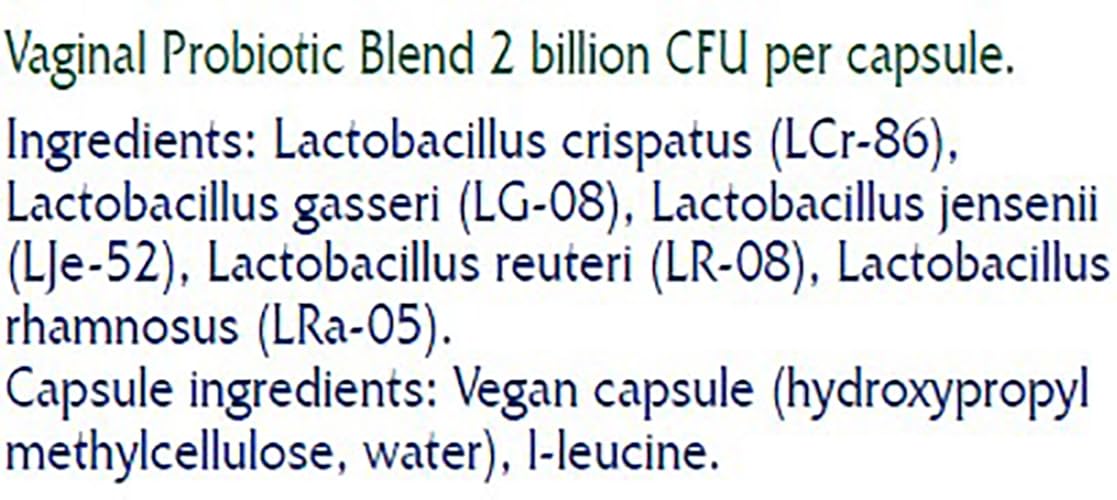 Vitanica V-Probiotics - Vaginal Probiotics for Women - Vaginal Suppositories