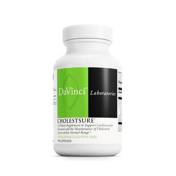 DAVINCI Labs CholestSure Supplement - Supports Cardiovascular Function - Helps Maintain Healthy Cholesterol Levels in a Normal Range - with CoQ10 - Gluten Free - 90 Vegetarian Capsules DAVINCI Au supplements