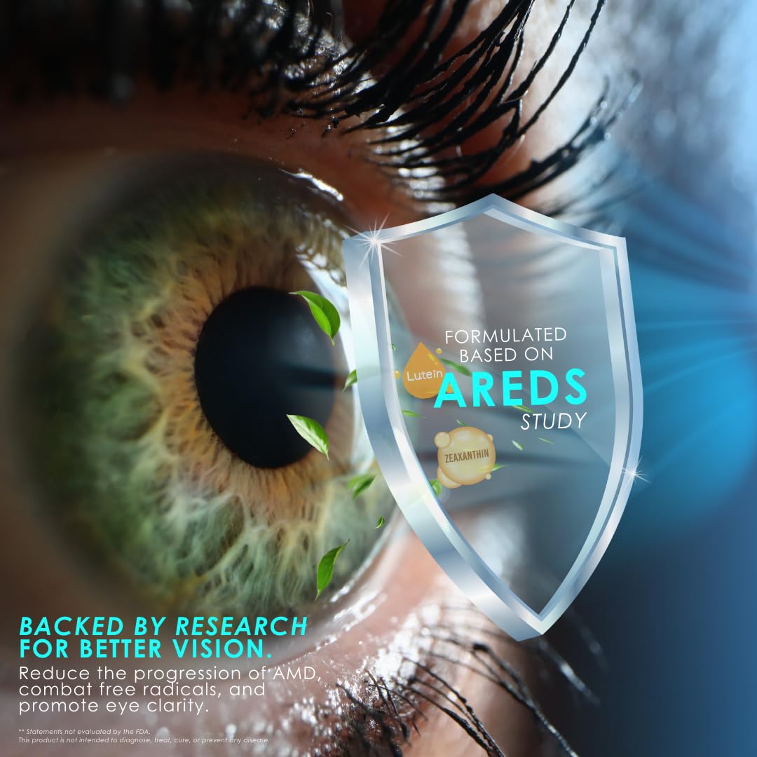 Clearsight AREDS Advanced+ Eye Health Vitamins | Lutein, Zeaxanthin, Vitamin E, Vitamin C | Blue Light & Vision Support | Eye Vitamins for Macular Health Clearsight Au supplements