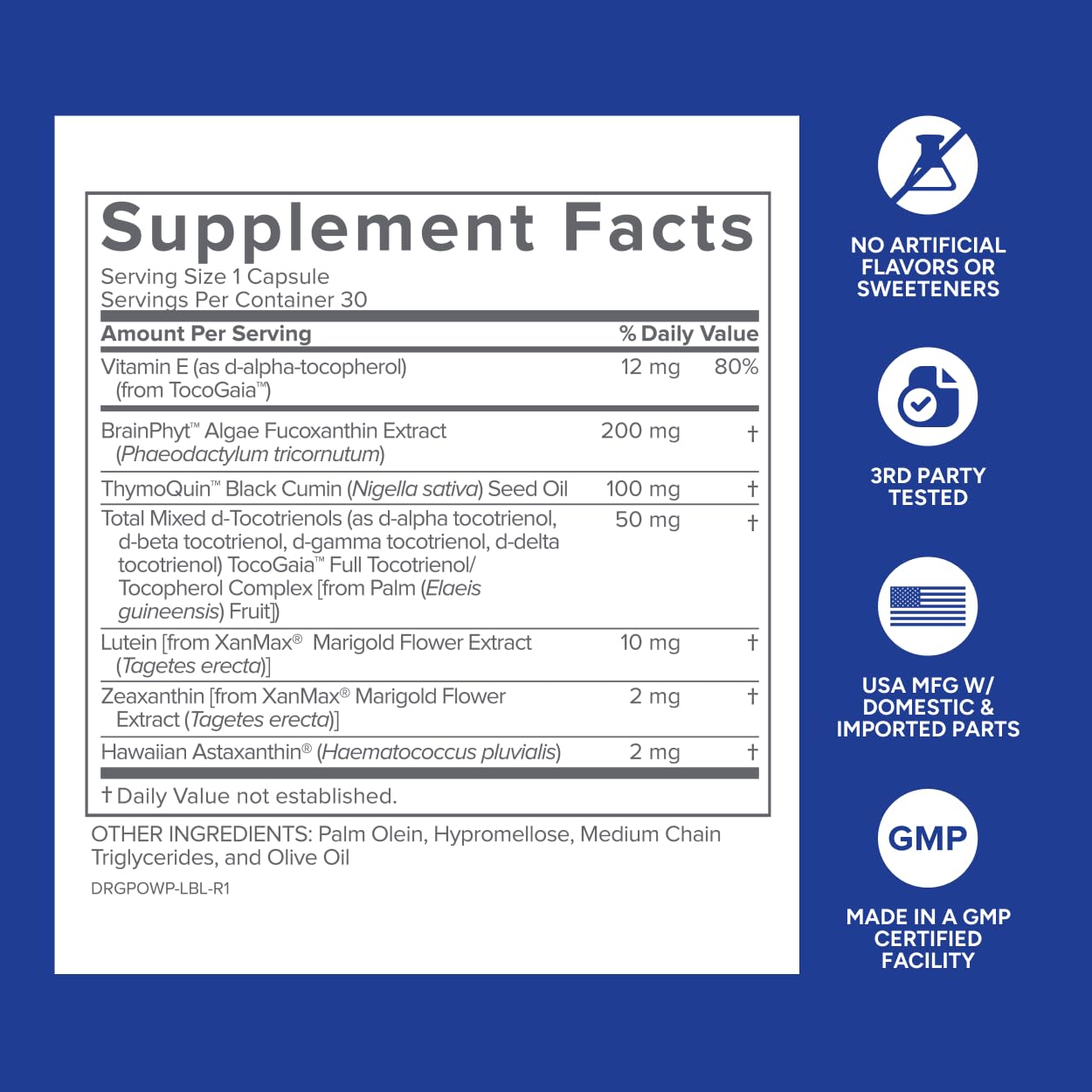 Gundry MD Power Phenols Brain Health Supplement for Cognition, Focus, Motivation, Productivity, and Energy - (30 Servings) Gundry MD Au supplements