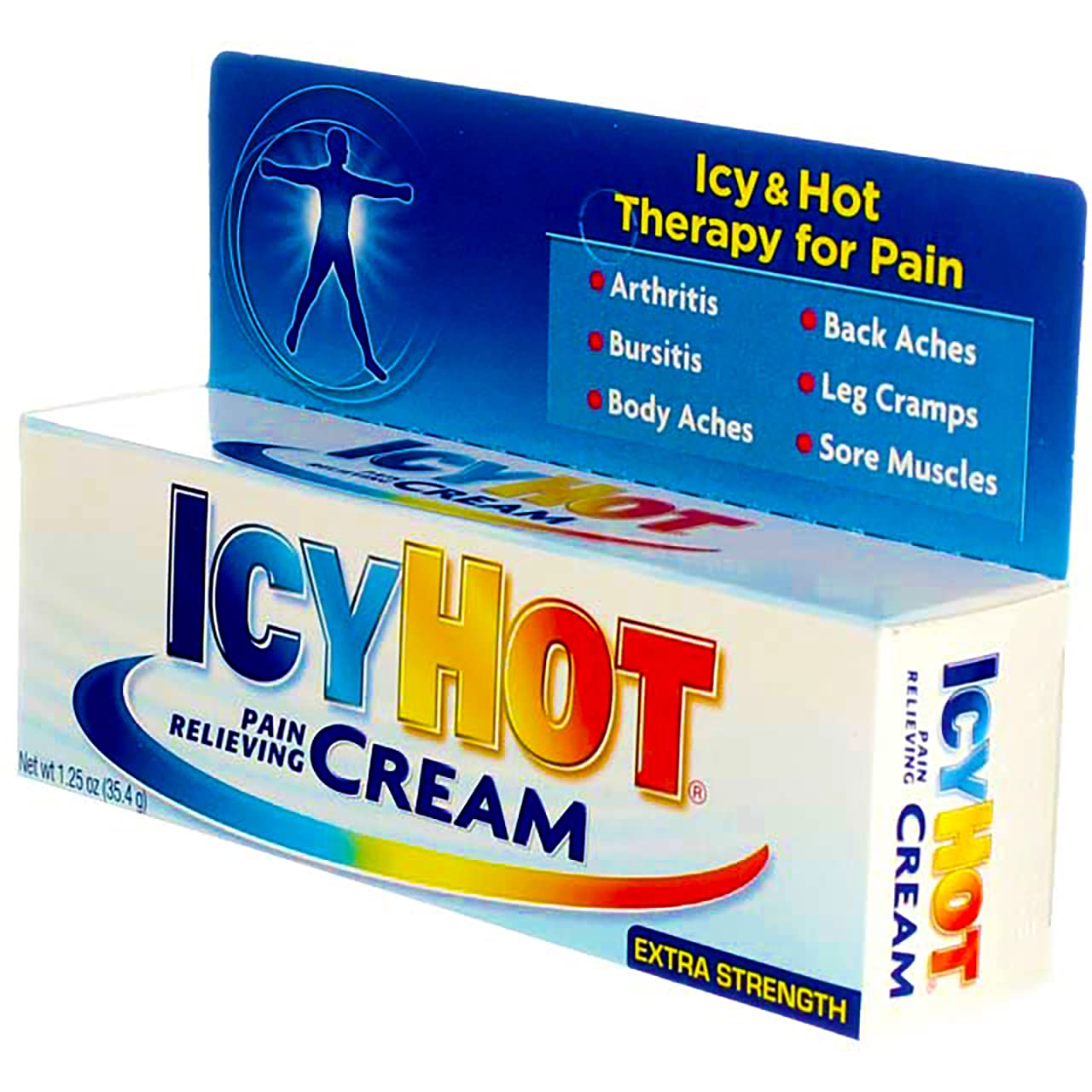 ICY Hot Pain Relieving Cream 1.25 Ounce Extra Strength (37ml) (2 Pack) Icy Hot Au supplements