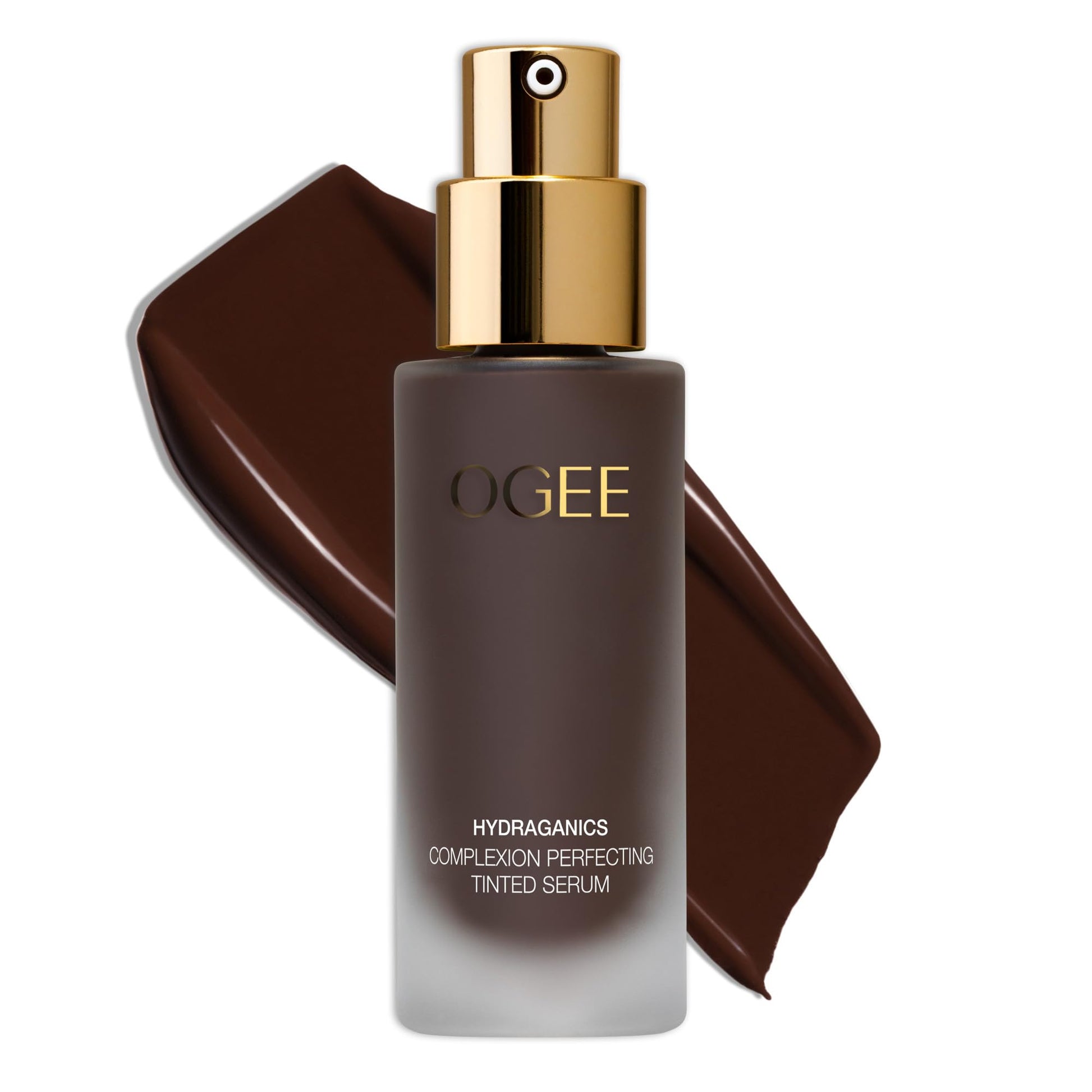 Ogee Complexion Perfecting Liquid Foundation - Lightweight Tinted Moisturizer For Face (Mahogany 14.5N - Deep Cocoa (Rich Undertones) - with Vitamin C & Jojoba Oil - Certified Organic & Made in USA Ogee Au supplements
