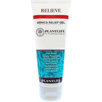 Plantlife Arnica Relieve Gel - Made with Arnica and 100% Pure Essential Oils - Relieve Products are a Homeopathic Solution for Everyday Use - Works Quickly and Effectively - Made in California Plantlife Au supplements