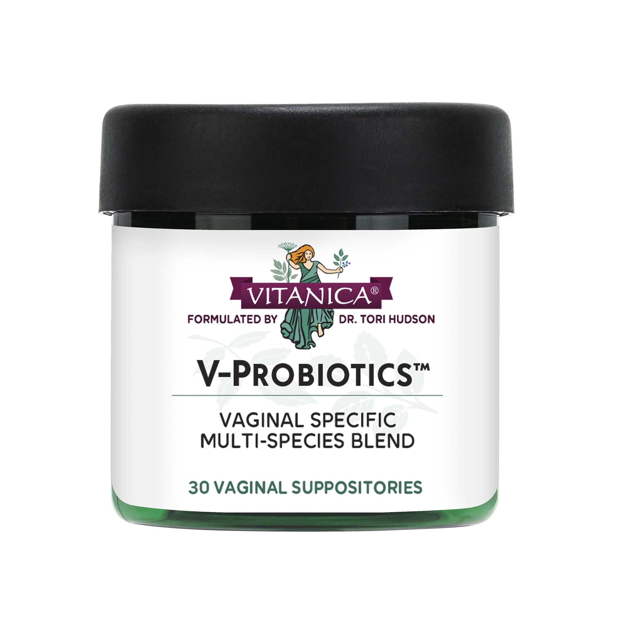 Vitanica V-Probiotics - Vaginal Probiotics for Women - Vaginal Suppositories