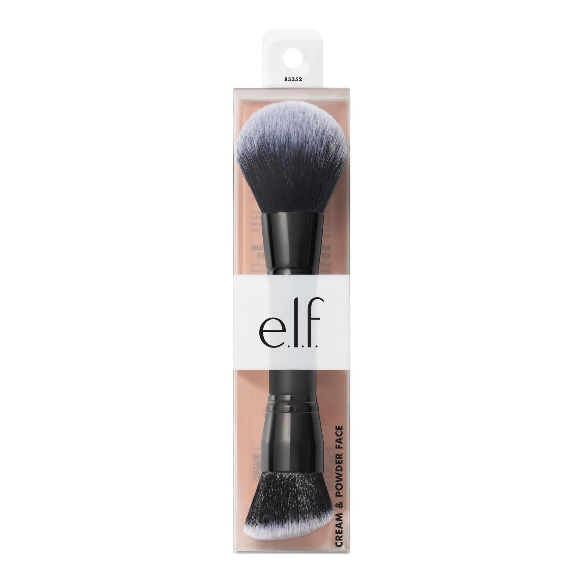e.l.f. Dual-Ended Cream + Powder Brush, Two-in-One Makeup Brush For Creating A Gorgeous, Airbrushed-looking Complexion, Vegan & Cruelty-free e.l.f. Au supplements