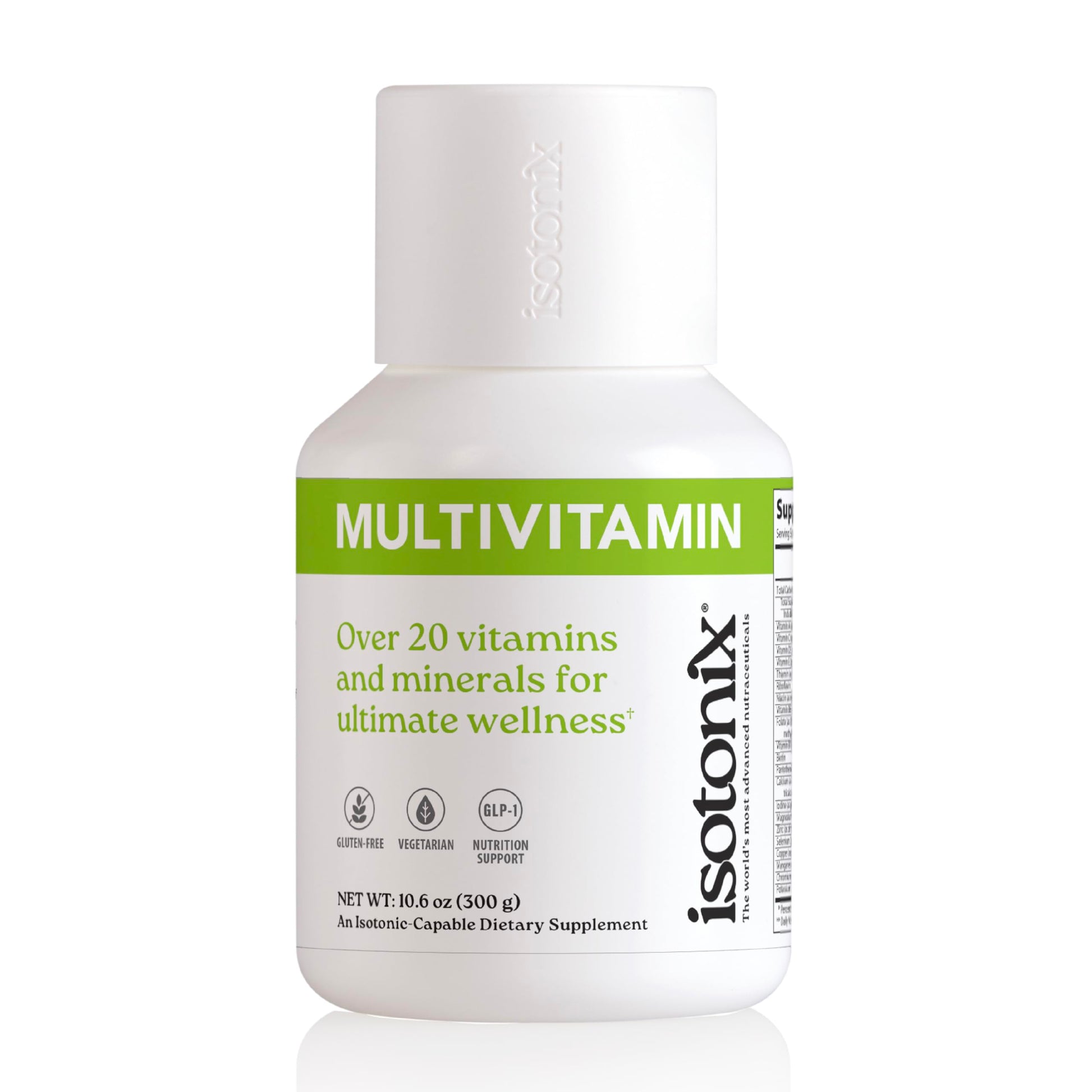 Isotonix Multivitamin Powder Without Iron – Methylated B Vitamins, Antioxidant & Mineral Support – Fast-Mix Isotonic Delivery – Vegetarian, Gluten-Free, Non-GMO – Natural Fruit Flavor – 90 Servings Isotonix Au supplements