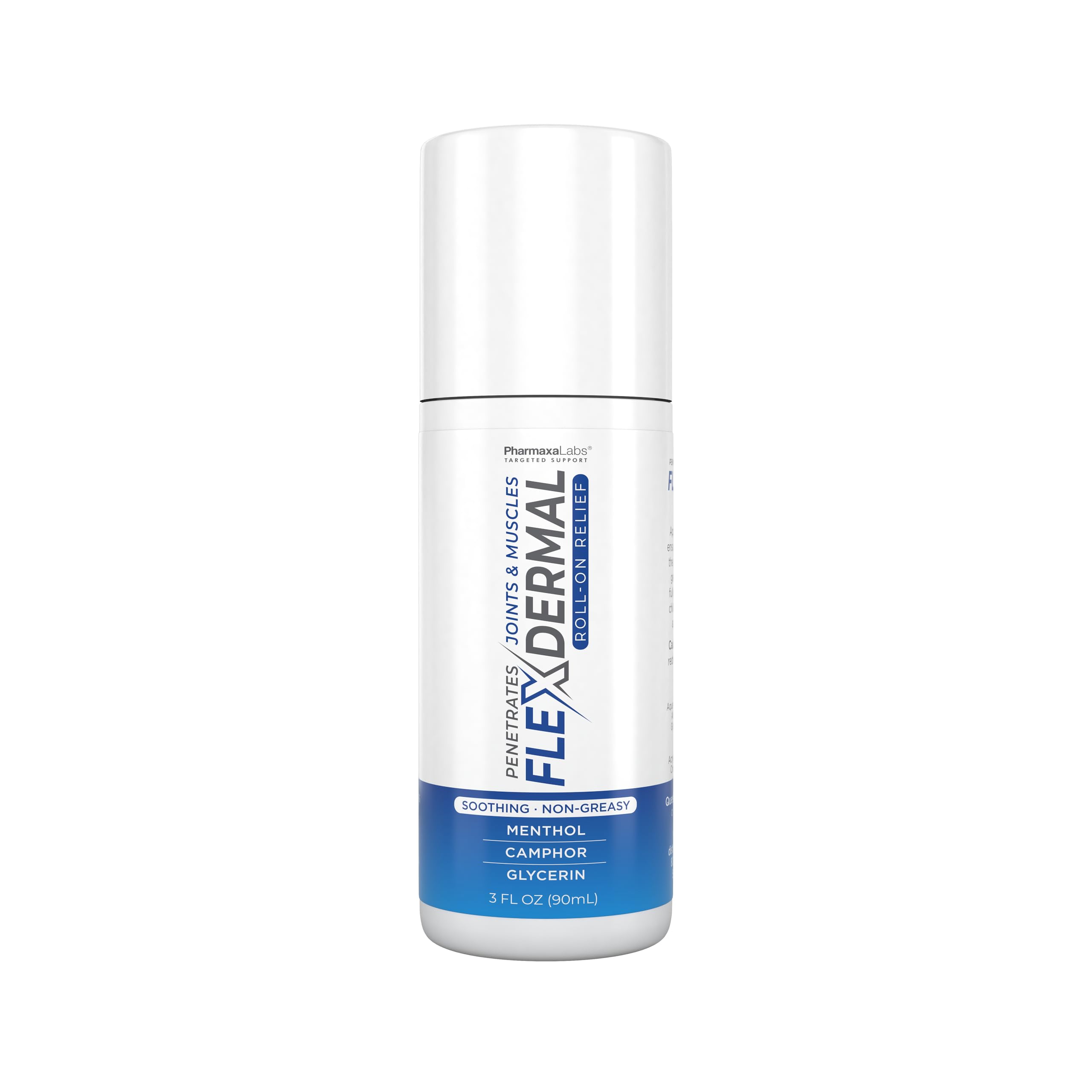 Flexdermal Topical Joint Relief Cream - Relieves Minor Aches and Discomfort in Muscles & Joints - Promotes Comfort, Mobility & Flexibility - Contains Menthol - Roll-On Gel - 3 fl oz (Pack of 1) Flexdermal Au supplements