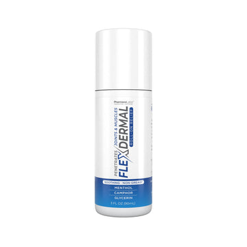 Flexdermal Topical Joint Relief Cream - Relieves Minor Aches and Discomfort in Muscles & Joints - Promotes Comfort, Mobility & Flexibility - Contains Menthol - Roll-On Gel - 3 fl oz (Pack of 1) Flexdermal Au supplements