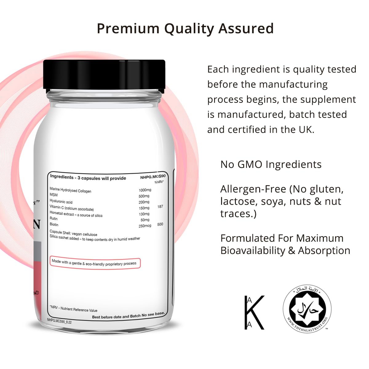 Advanced Marine Collagen Support, specifically Designed to Support Skin NHP The Natural Health Practice Au supplements