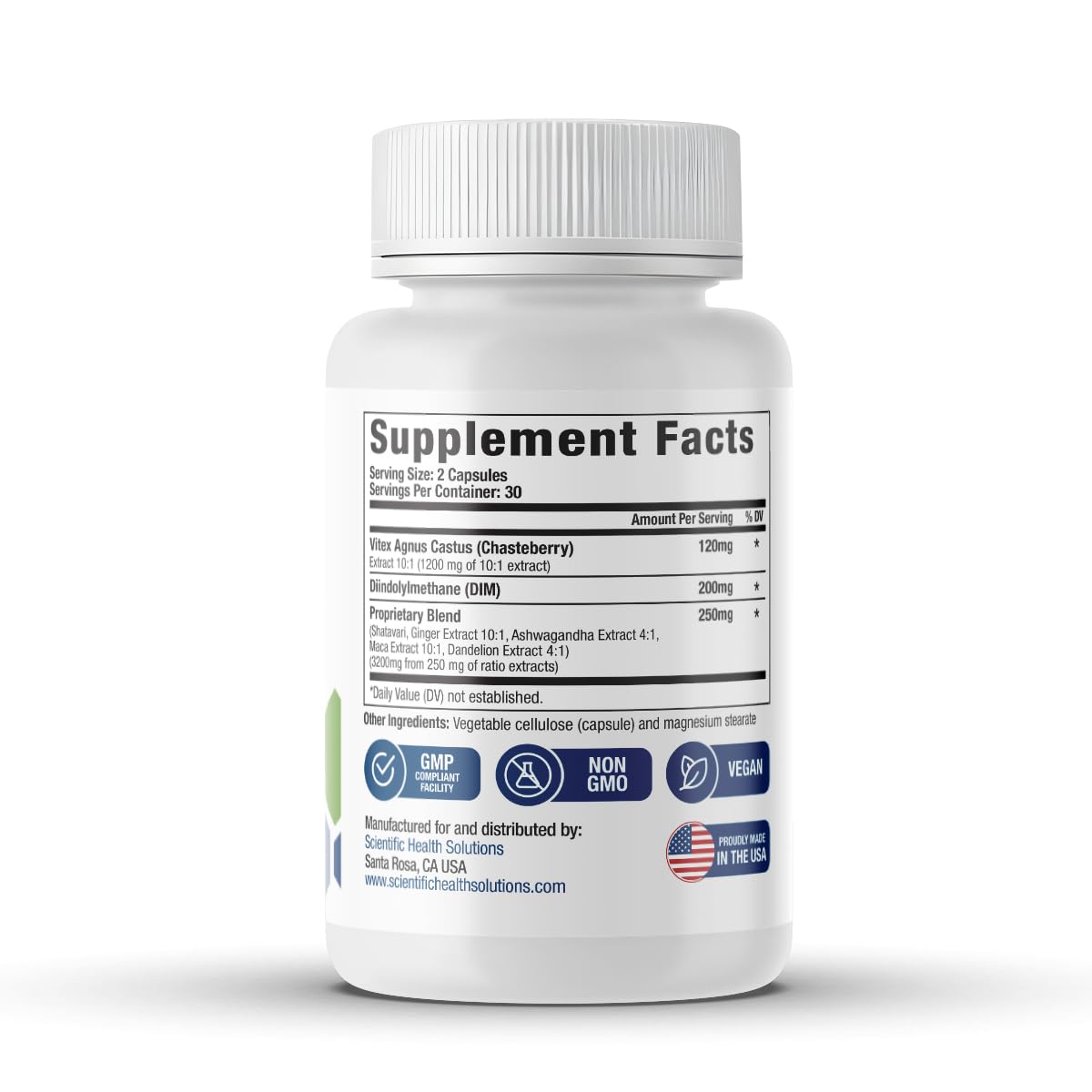 Scientific Health Solutions Vitex + DIM + Shatavari Hormone Balance Supplement – PMS, Menopause & Cycle Support for Women – Adaptogenic Complex with Maca, Ashwagandha, Dandelion – Vegan (2-Pack) Scientific Health Solutions Au supplements