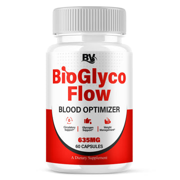 BioGlyco Flow Advanced Daily Multivitamin Health Support and All Natural Wellness Supplement Formula, BioGlyco Flow Premium Health and Wellness Support Formula Supplement (1 Pack - 60 Capsules) BLUE VIBE Au supplements