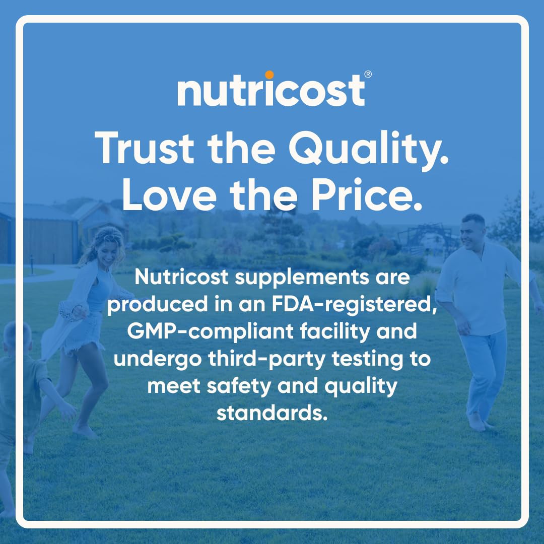Nutricost Magnesium Complex 500mg, 240 Capsules - Magnesium Oxide, Citrate, and Glycinate - Gluten Free and Non-GMO Nutricost Au supplements