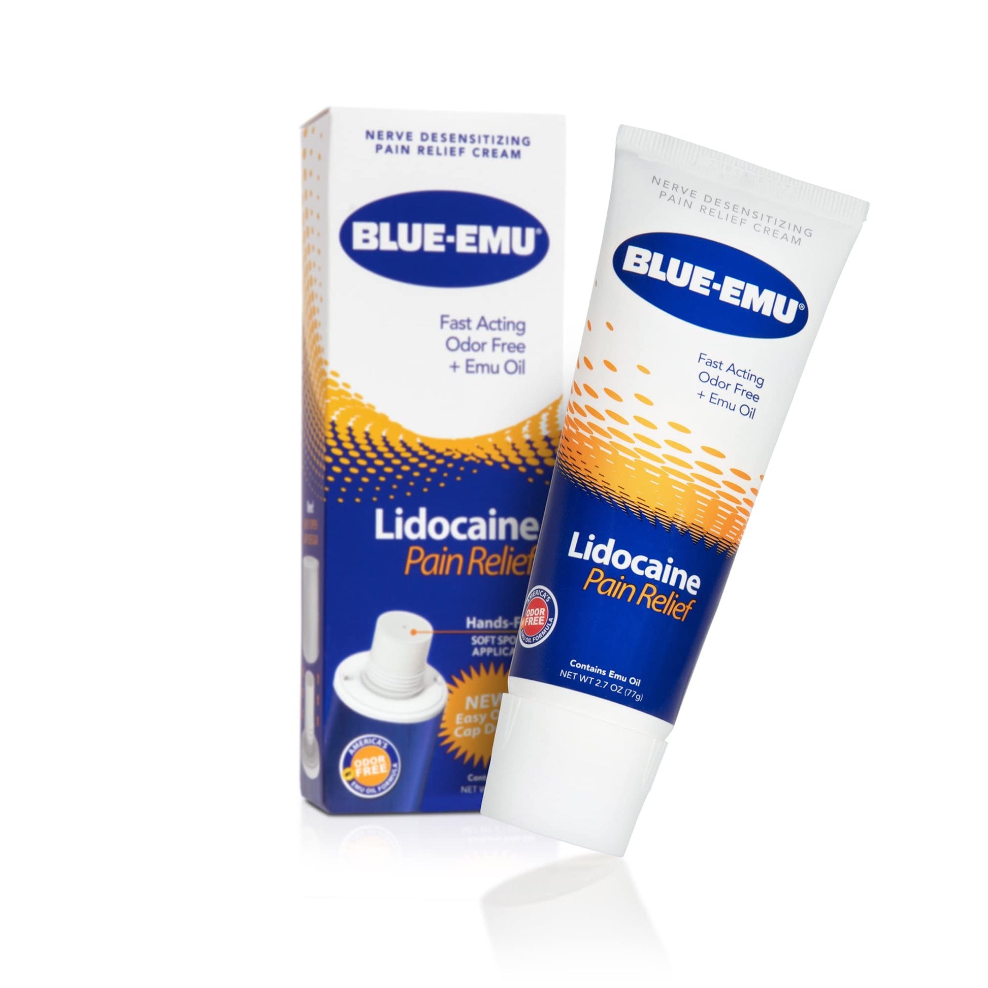 Blue Emu Blue-emu lidocaine Pain Relief Cream Non-Child Resistance Cap, Odor Free, 2.7 Ounce BLUE-EMU Au supplements