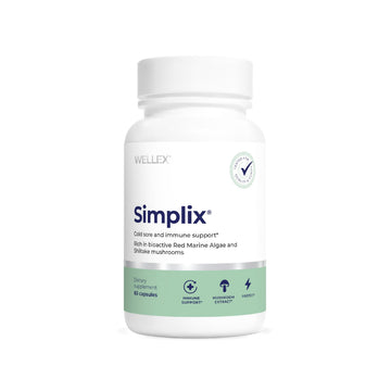Simplix | Natural Supplement to Strengthen The Immune System | Respond to Outbreaks | Source of Highly Researched Mushroom & Seaweed Polysaccharides 60 Veggie Capsules (1 Pack) Papillex Au supplements