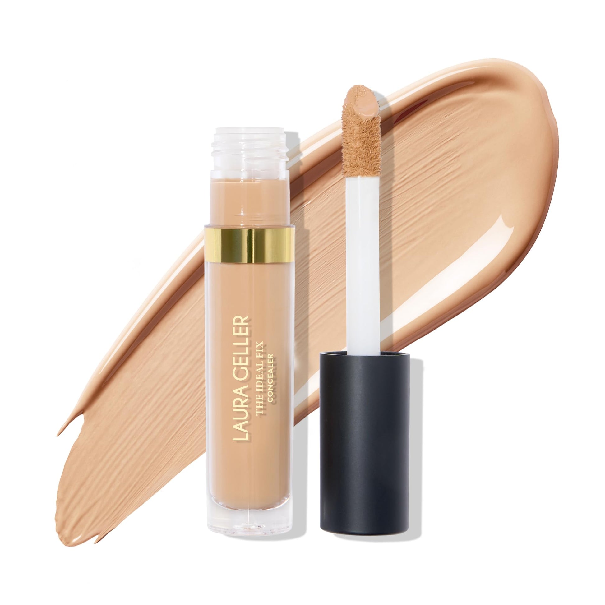 LAURA GELLER NEW YORK The Ideal Fix Concealer - Light - Buildable Medium to Full Coverage Liquid Concealer - Covers Under Eye Dark Circles & Blemishes - Long-Lasting LAURA GELLER NEW YORK Au supplements