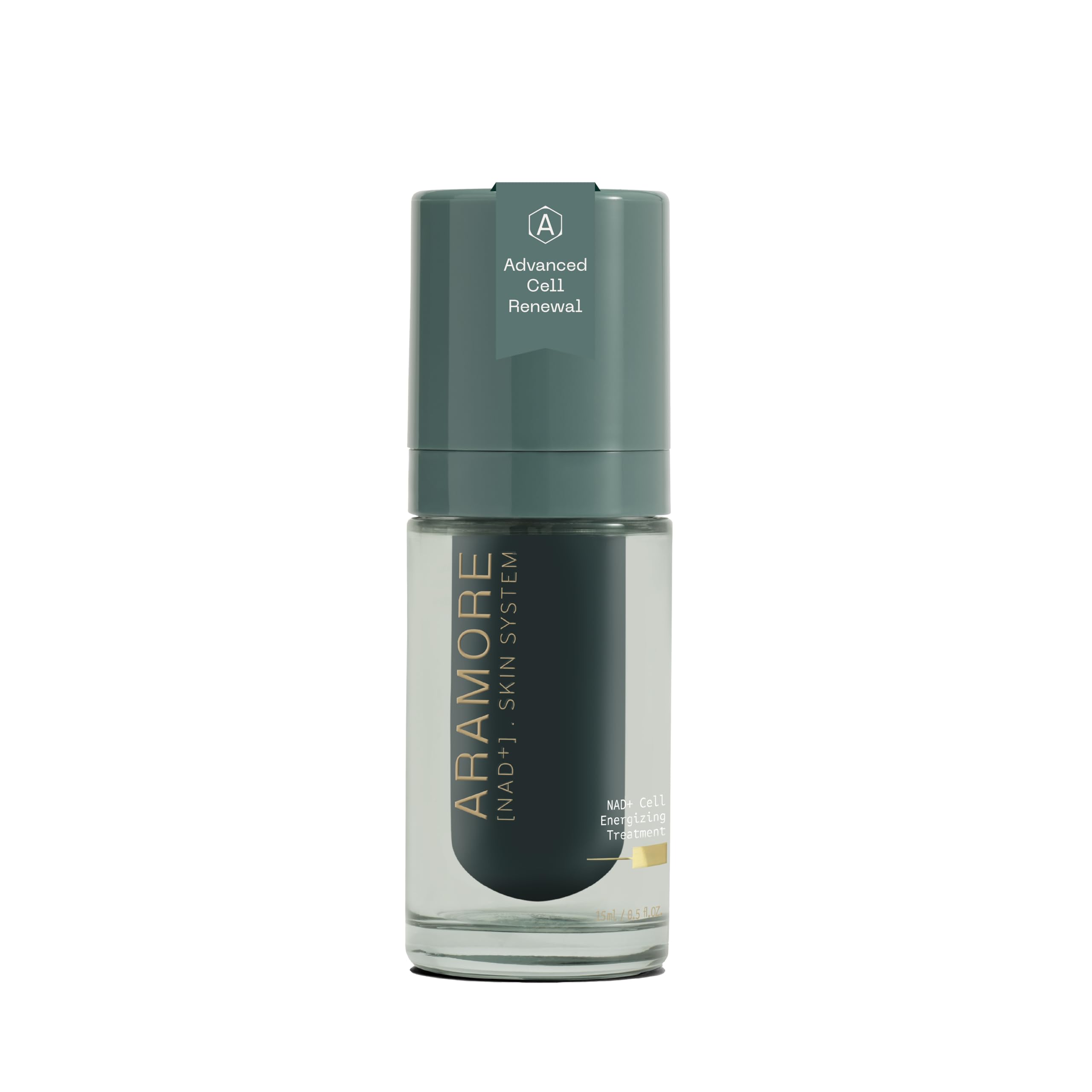 Aramore NAD+ Cell Energizing Skin Care Treatment with Proprietary NAD+ Precursor Complex, Clinically Proven to Target 12 Signs of Aging - 15ml Aramore Au supplements