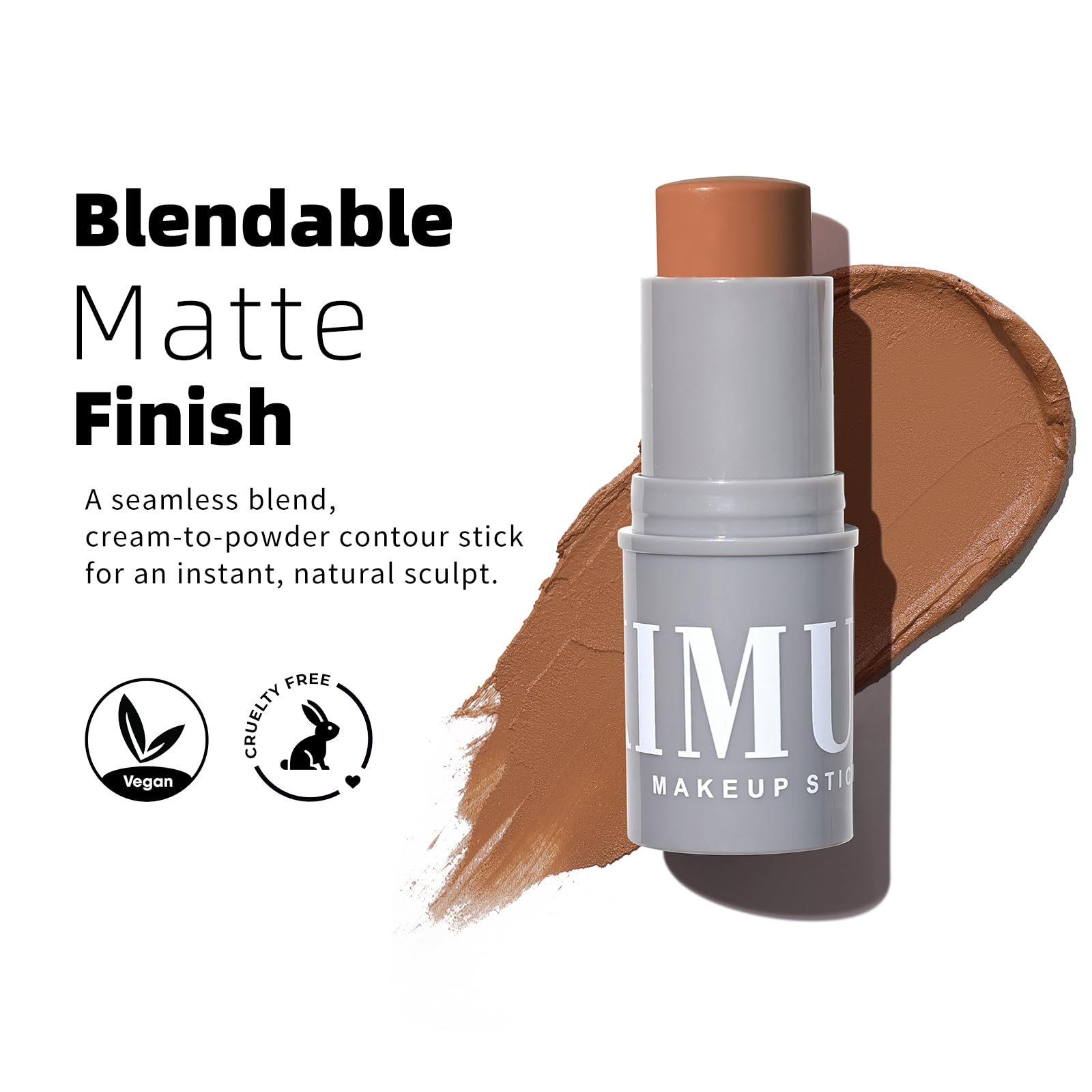 KIMUSE Cream Contour Stick Duo, Cream Blush Stick, Bronzer Shaping Stick, Creamy, Highly Pigmented, Long Lasting, Vegan Face Make Up Sticks KIMUSE Au supplements