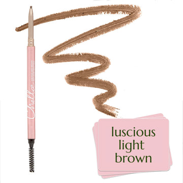 Chella Eyebrow Pencil – Easy-to-Use Brow Definer for Shaping, Filling & Blending – Long-Wear Light brown Eyebrow Pencils for Women with Precise Tip (Light Brown) Chella Au supplements
