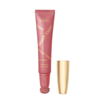 tarte blush tape liquid blush – Buildable Cream Cheek Makeup, Lightweight Formula, Blurs appearance for Radiant Glow, Vegan & Cruelty-Free, full size, rose tarte Au supplements