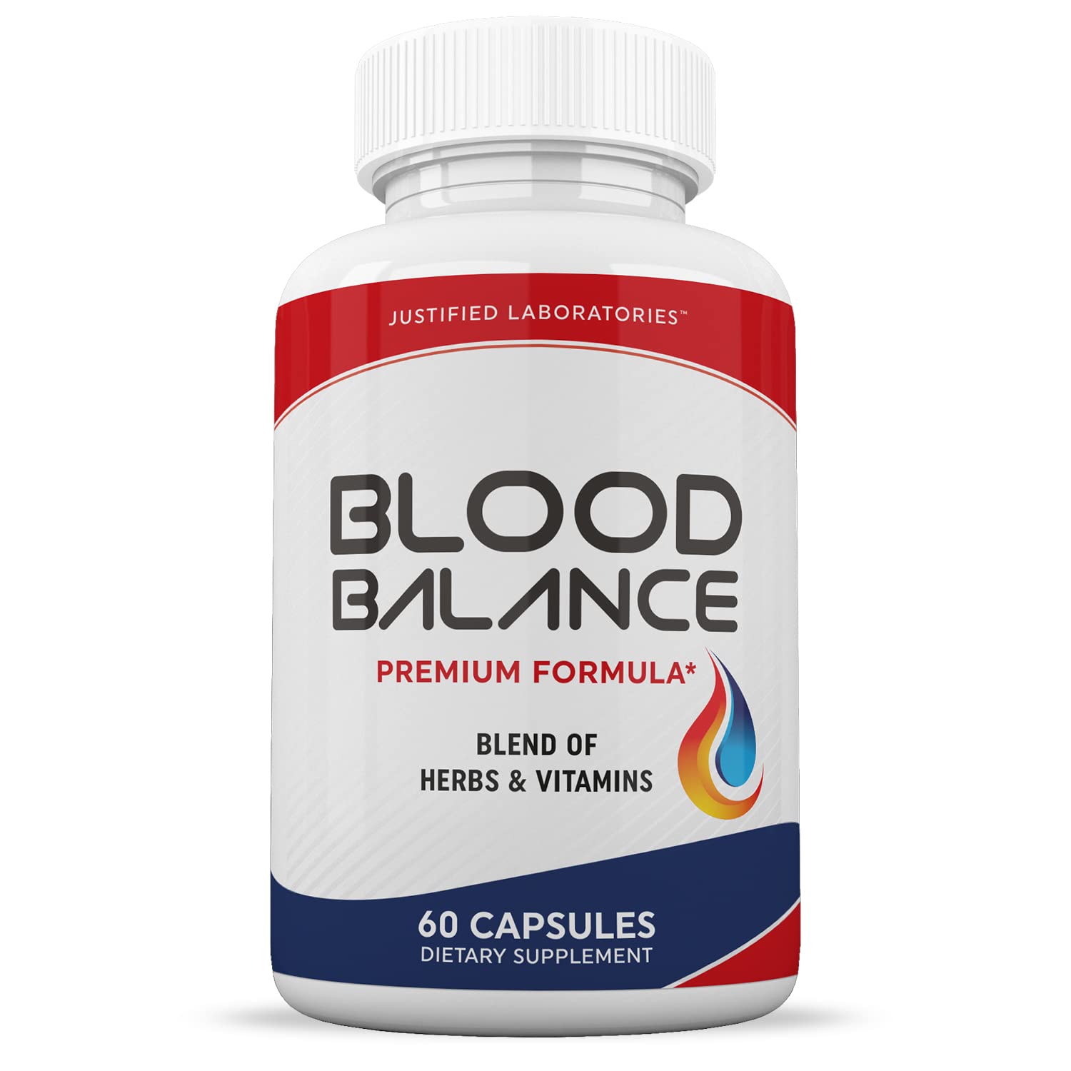 Blood Balance Advanced Formula 620MG Formula Supplement Pills 60 Capsules Justified Laboratories Au supplements