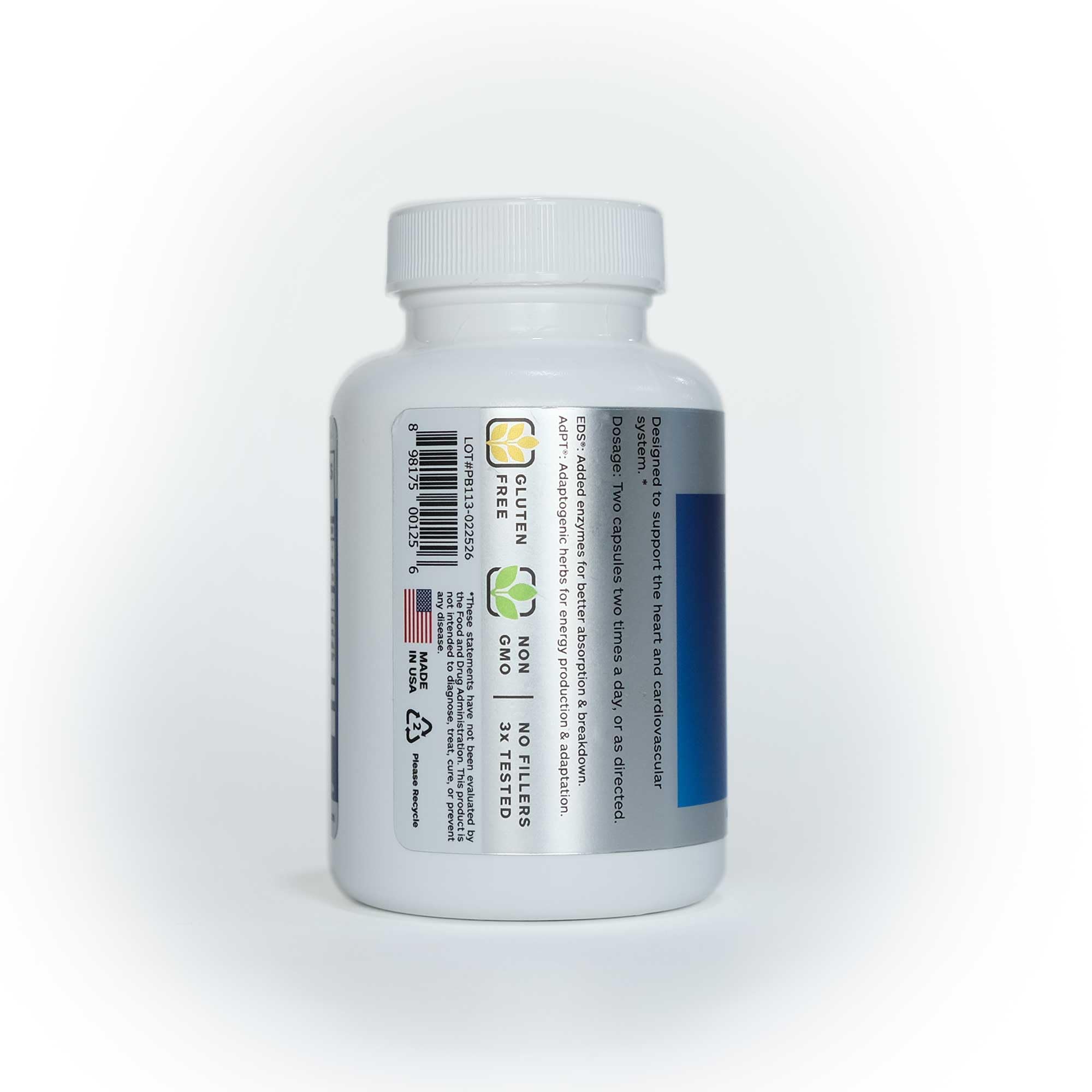 Professional Botanicals Cardio-CoQ CoQ10 - Vegan Formulated Coenzyme Q10 with Hawthorne Berry Valerian Root and Cayenne Pepper - 60 vegetarian capsules Professional Botanicals Au supplements