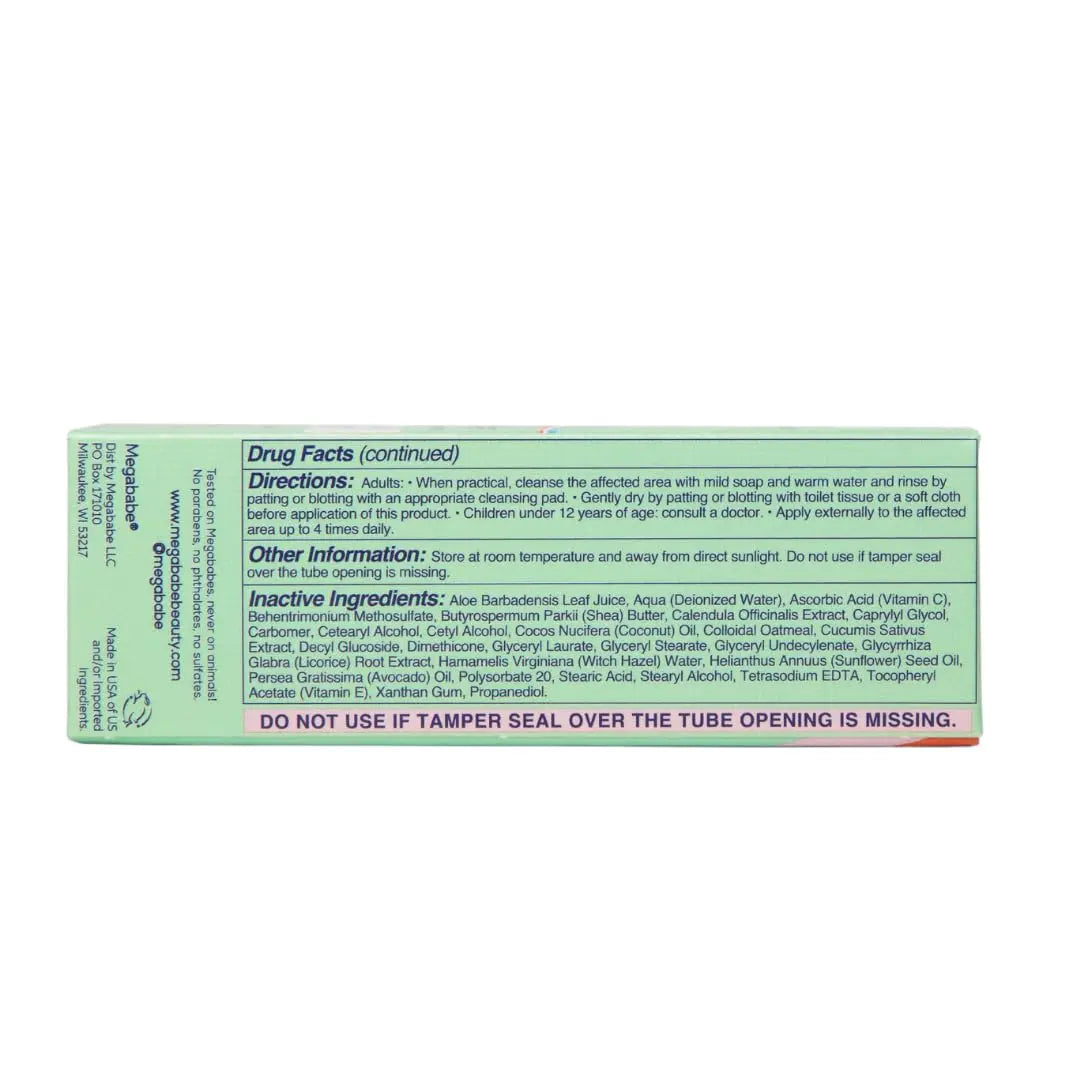 Megababe Hemorrhoidal Ointment | with 5% Lidocaine | Rapid Pain & Itch Relief | Shrinks Swollen Hemorrhoidal Tissue | 1.25 oz Megababe Au supplements