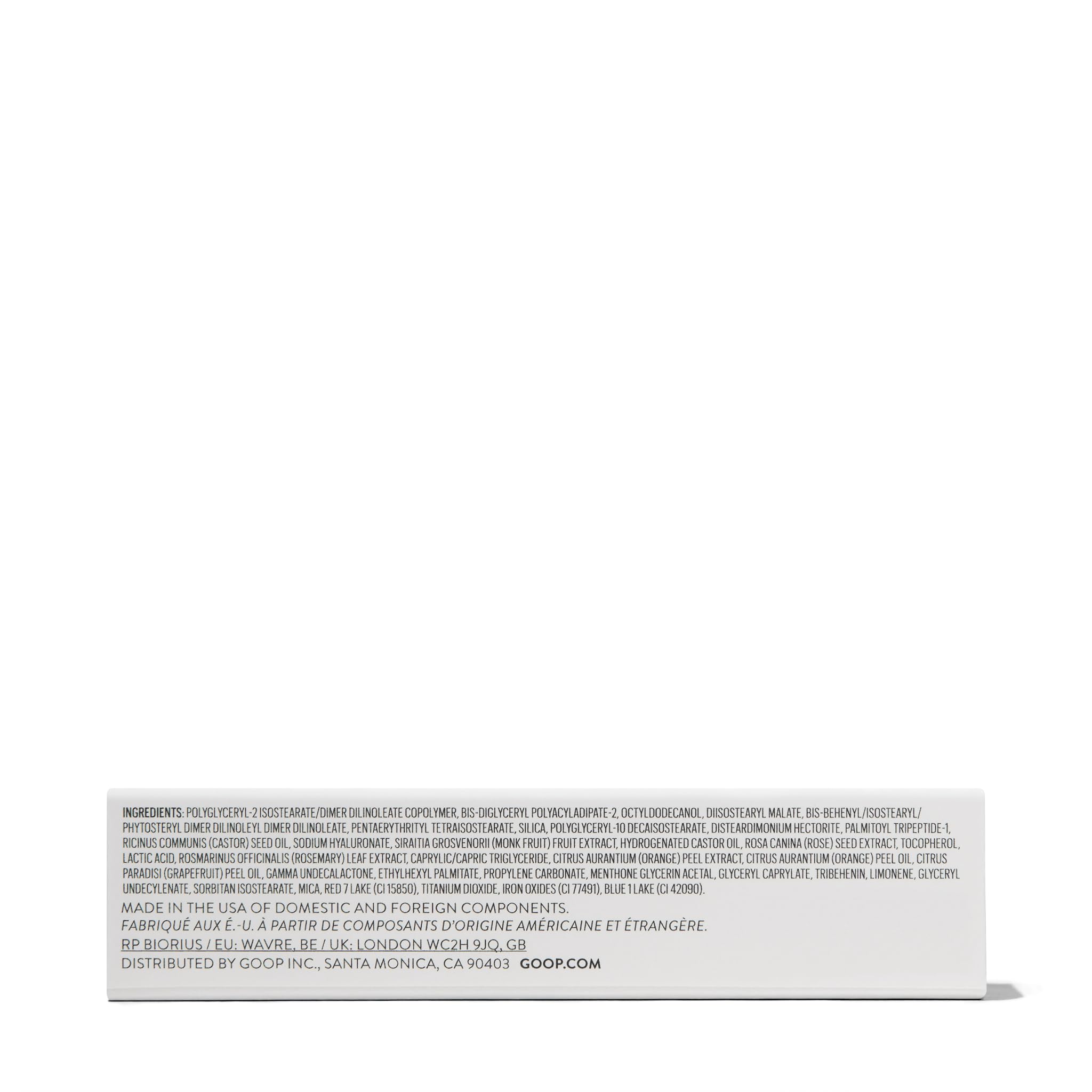 goop Beauty Hydra-Barrier Gel Gloss | Hydrating Lip Gloss to Moisturize & Plump Lips | Hyaluronic Acid & Vitamin E | Blossom - Sheer Petal Pink | 0.13 oz goop Au supplements