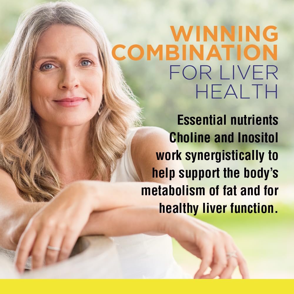 Nature's Life Lipotropic Complex | Comprehensive Support for Healthy Liver Function | with Choline & Inositol | Non-GMO | 90 Vegetarian Tablets Nature's Life Au supplements