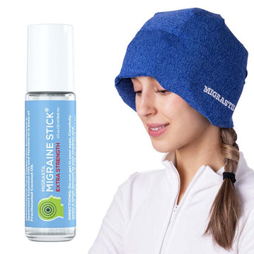 Basic Vigor Migrastil Extra Strength Migraine Stick & MigraFreeze Hat Bundle Basic Vigor Au supplements