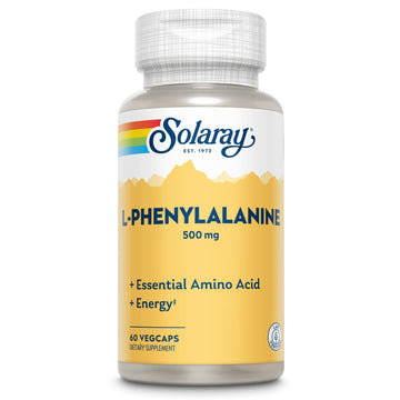 SOLARAY L-Phenylalanine Veg Cap (Btl-Plastic) 500mg | 60ct SOLARAY Au supplements