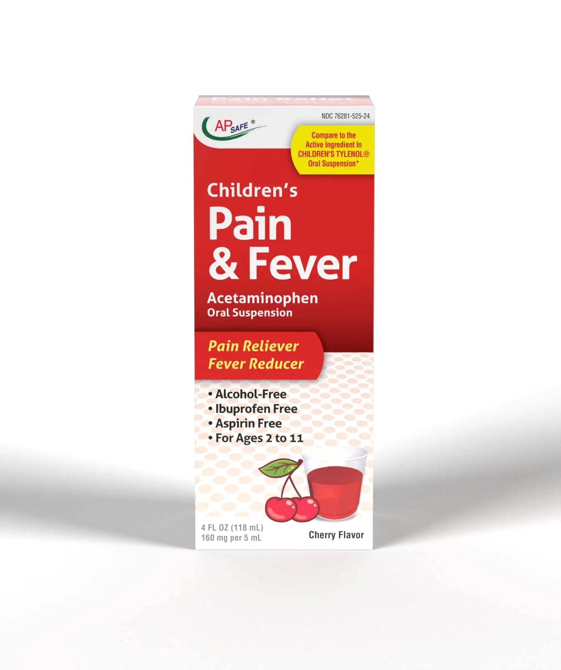 Children's Pain & Fever Acetaminophen Oral Suspension Generic Au supplements