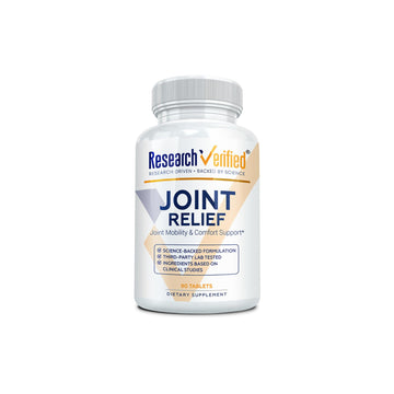 Research Verified Joint Support - Glucosamine, MSM, Turmeric, Boswellia, BioPerine - Vegan - 90 Capsules - 1 Month Supply Research Verified Au supplements