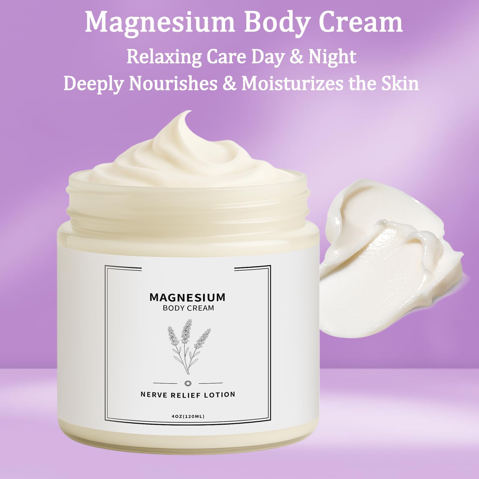 Neuropathy Cream | Nerve Relief Lotion for Feet, Legs & Hands | Magnesium Chloride with Aloe Vera Extract | Non-Greasy Formula for Day & Night Use | Thoughtful Gift for Mama, Dad, Men & Women (1) DFTLUUE Au supplements