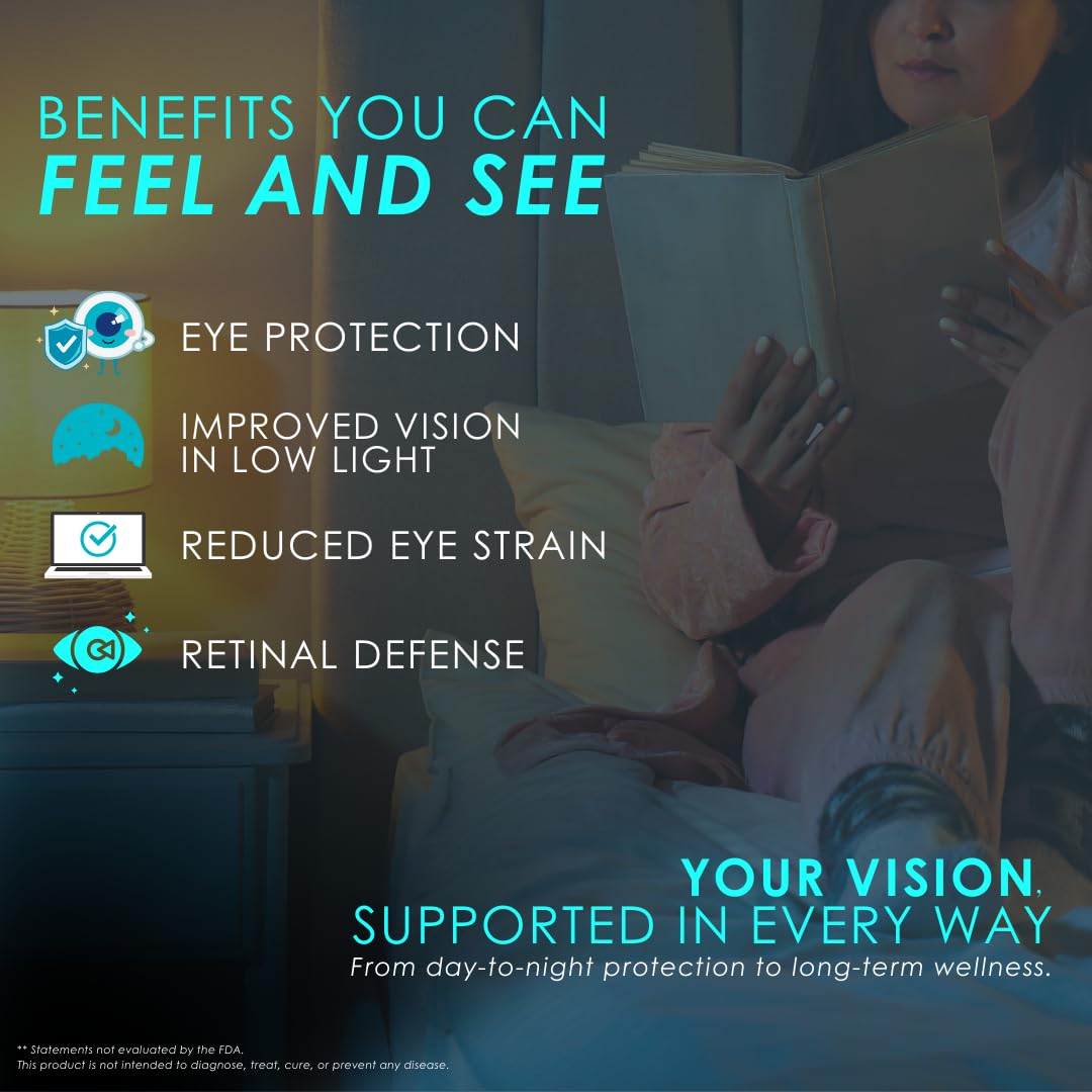 Clearsight AREDS Advanced+ Eye Health Vitamins | Lutein, Zeaxanthin, Vitamin E, Vitamin C | Blue Light & Vision Support | Eye Vitamins for Macular Health Clearsight Au supplements
