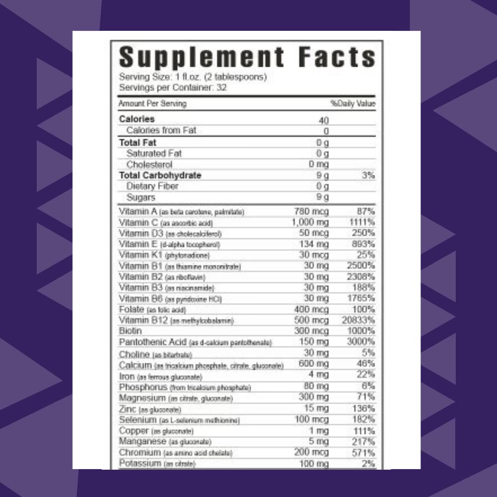 Youngevity Ultimate Classic® - Mega Multi-Vitamin & Mineral Complex - 16 Vitamins, 70+ Minerals, 12+ Amino Acids, Grape Seed, CoQ10, and More - Highly Absorbable Liquid (32 Fl Oz - Pack of 1) Youngevity Au supplements