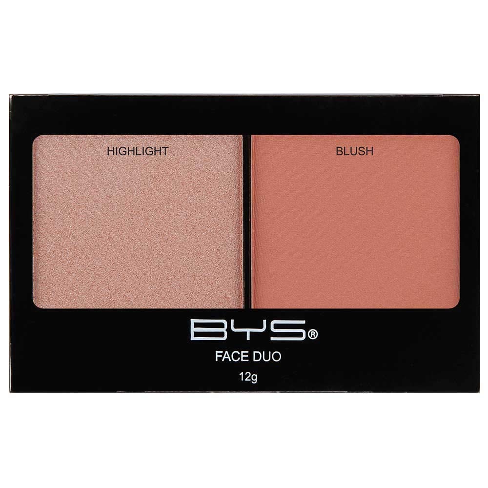 BYS Face Duo - Highlight and Blush Palette BYS Au supplements
