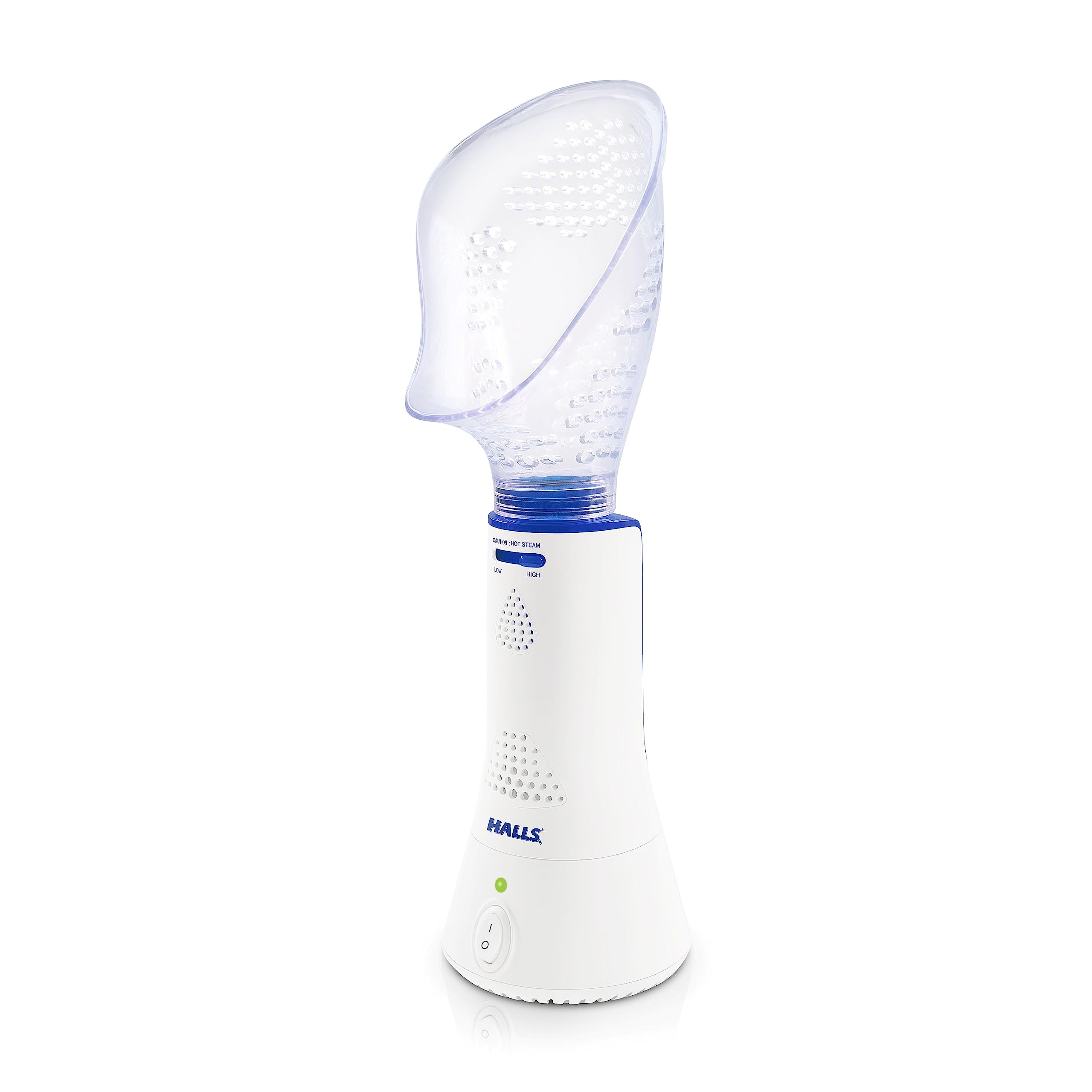 Crane x HALLS Corded Personal Steam Inhaler for Sinus, Congestion, Cough, & Cold Relief,