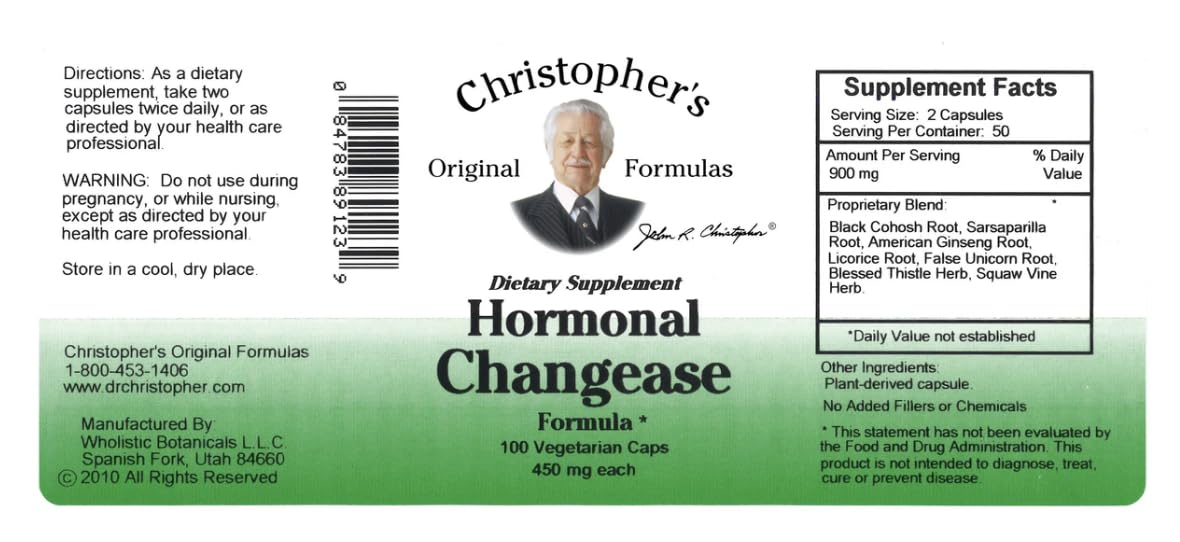 Dr. Christopher’s Female Health Bundle | Female Reproductive, Hormonal Changease & Wheat Germ Oil | 3-Bottle Herbal Support Pack | 100 Veg Capsules Each | USDA Organic Dietary Supplements Generic Au supplements