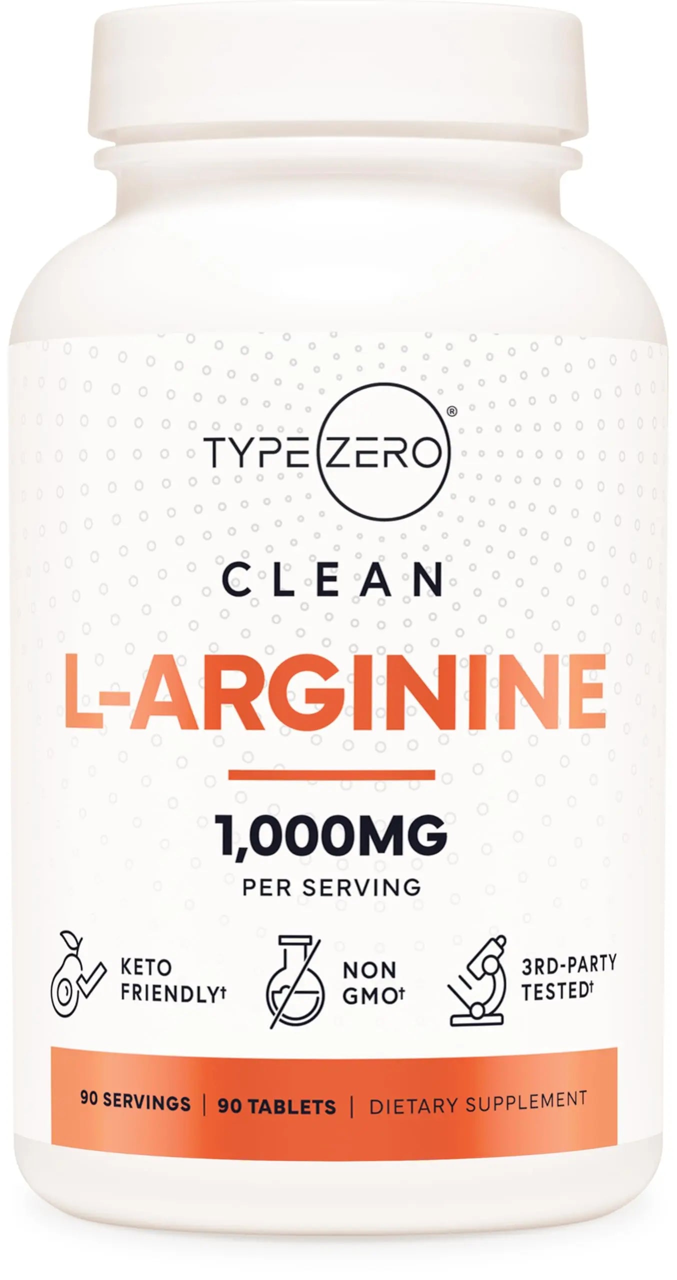 Type Zero L-Arginine 90 Tablets 1,000 mg per Serving - Non-GMO Type Zero Au supplements