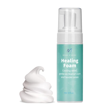 Mama & Wish Witch Hazel Perineal Healing Foam - Postpartum Essentials - Medicated Postpartum Spray for Perineal Relief - Postpartum Care and Recovery, Hemorrhoid Perineal Spray, After Birth Essentials Mama & Wish Au supplements