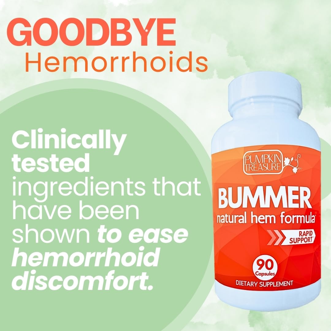 Hem Knockout Fast-Acting Hemorrhoid Pills - Internal Relief Supplement for Pain, Swelling & Bleeding - Natural Vein Support Formula - 90 Day Supply - Made in USA Hem Knockout Au supplements