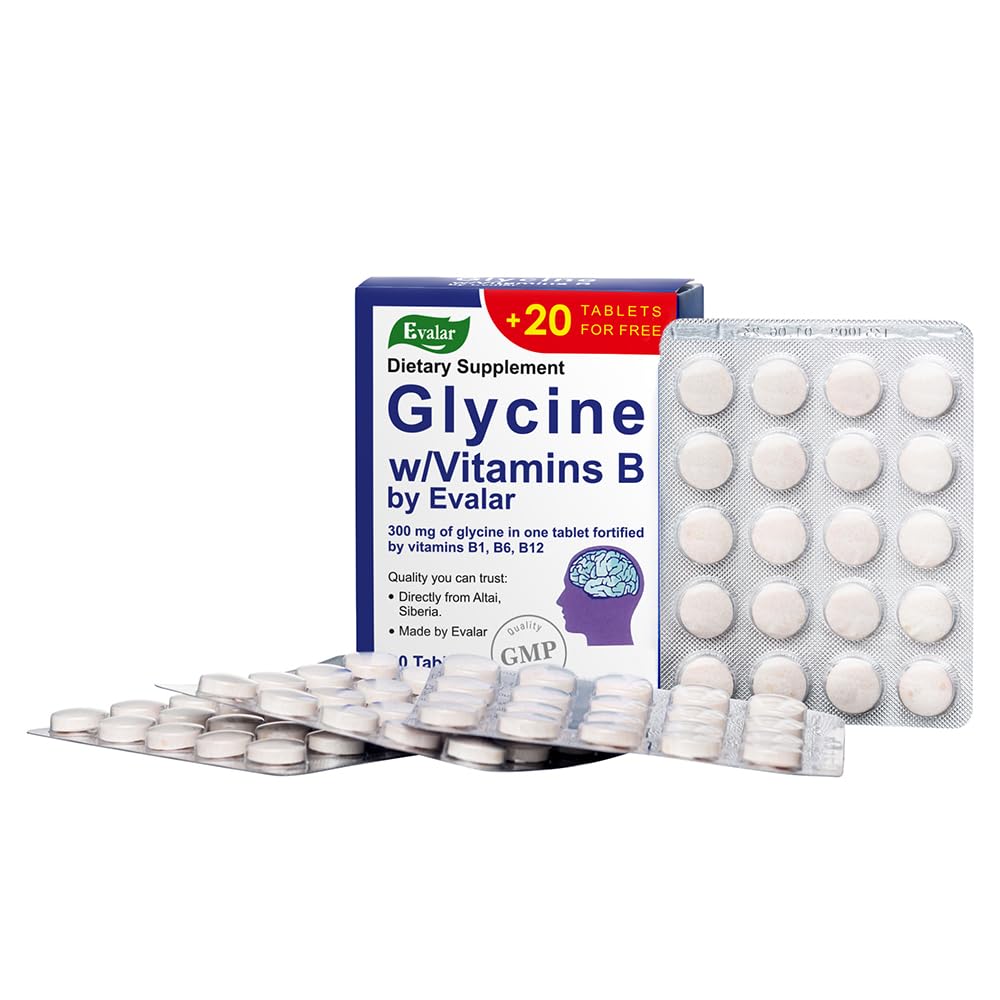 Glycine Forte Evalar 60 Tabs Evalar Au supplements