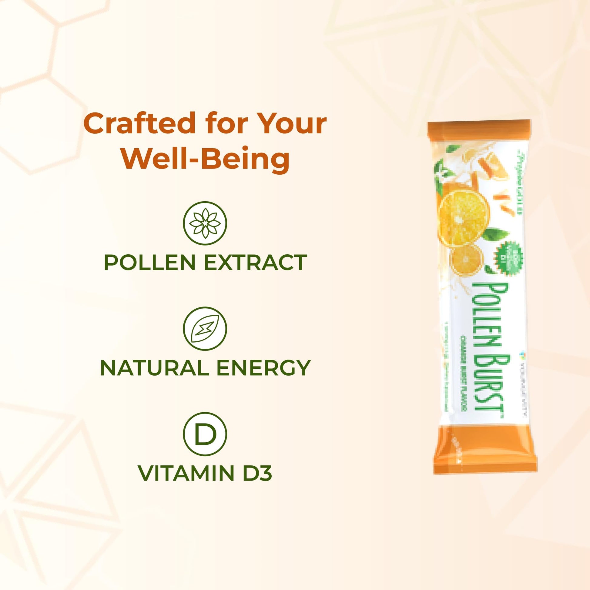 Youngevity ProJoba Pollen Burst™ - Clean Natural Energy Supplement w/Green Tea, Pollen Extract, GliSODin® - Increase Focus, Brain Boost, Endurance, Mental Clarity (30 Sticks) Youngevity Au supplements