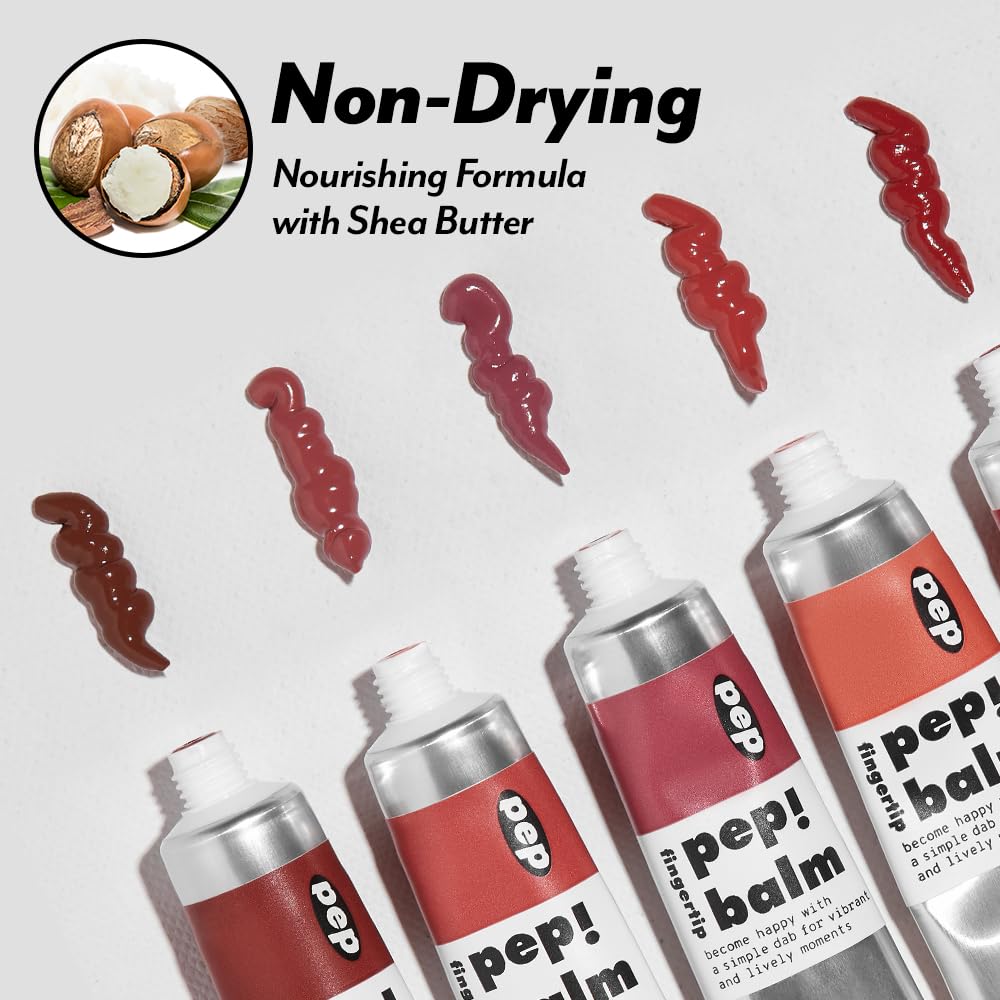 I'M MEME Lip and Cheek Tint - PepBalm 001 Recharger | Wtih Shea Butter, Gift, Liquid Blush, Travel-Friendly, Highly Pigmented, Non-Drying, Sheer Balm Gross Tint, 0.52 Oz I'M MEME Au supplements