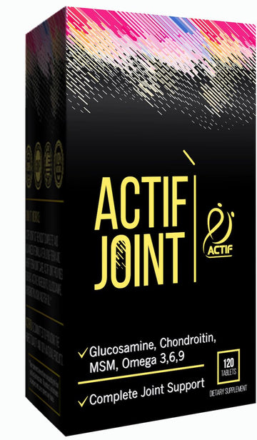 Actif Joint 4-in-1 Fast Relief Maximum Strength, Clinical Formula, 120ct, Made in USA ACTIF Au supplements