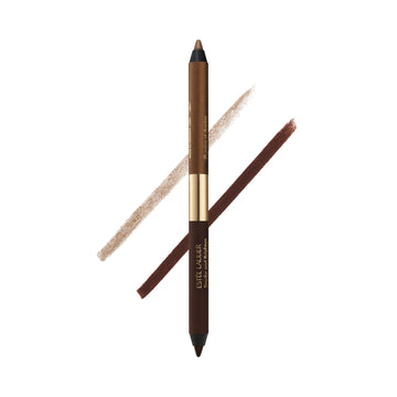 Estée Lauder Smoke and Brighten Long-Lasting Waterproof Kajal Eyeliner Pencil Duo, 0.03 Ounce, Dark Chocoloate/Rich Bronze Estée Lauder Au supplements