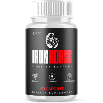 Iron Horse Supplement Pills, Official Iron Horse Pills for Men with All Natural Ingredients, Advanced IronHorse Capsules Designed to Support Health and Wellness with Premium Vitamins (60 Capsules) Syvor Au supplements