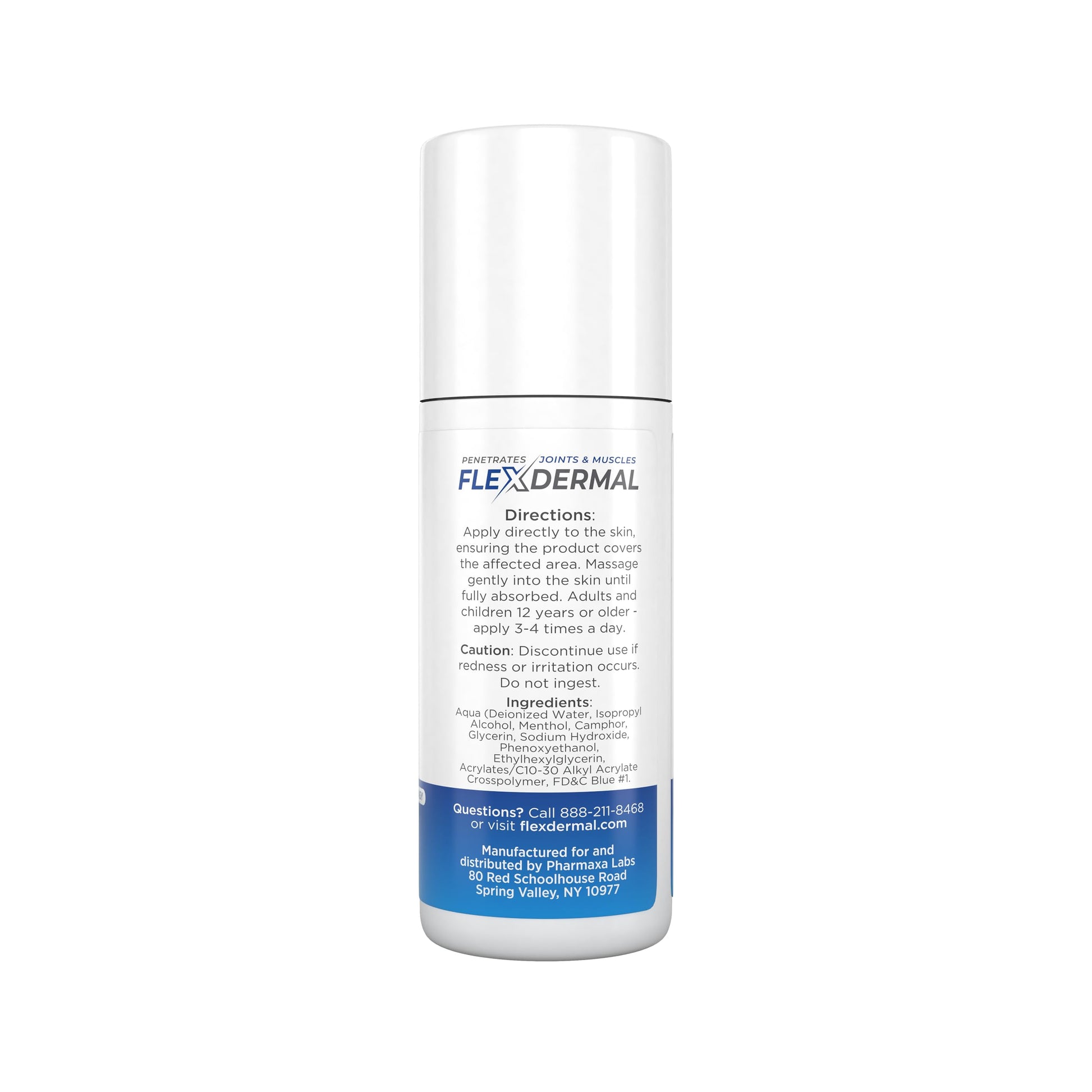 Flexdermal Topical Joint Relief Cream - Relieves Minor Aches and Discomfort in Muscles & Joints - Promotes Comfort, Mobility & Flexibility - Contains Menthol - Roll-On Gel - 3 fl oz (Pack of 1) Flexdermal Au supplements